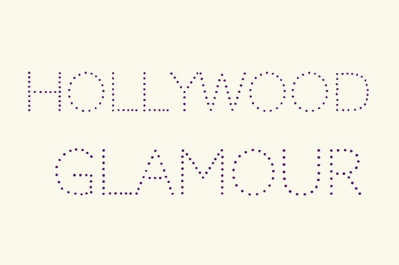 Hollywood glamour