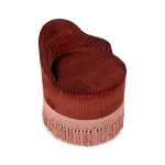 RIJD Lou Vanity Stool Benu Velvet Stripe 4