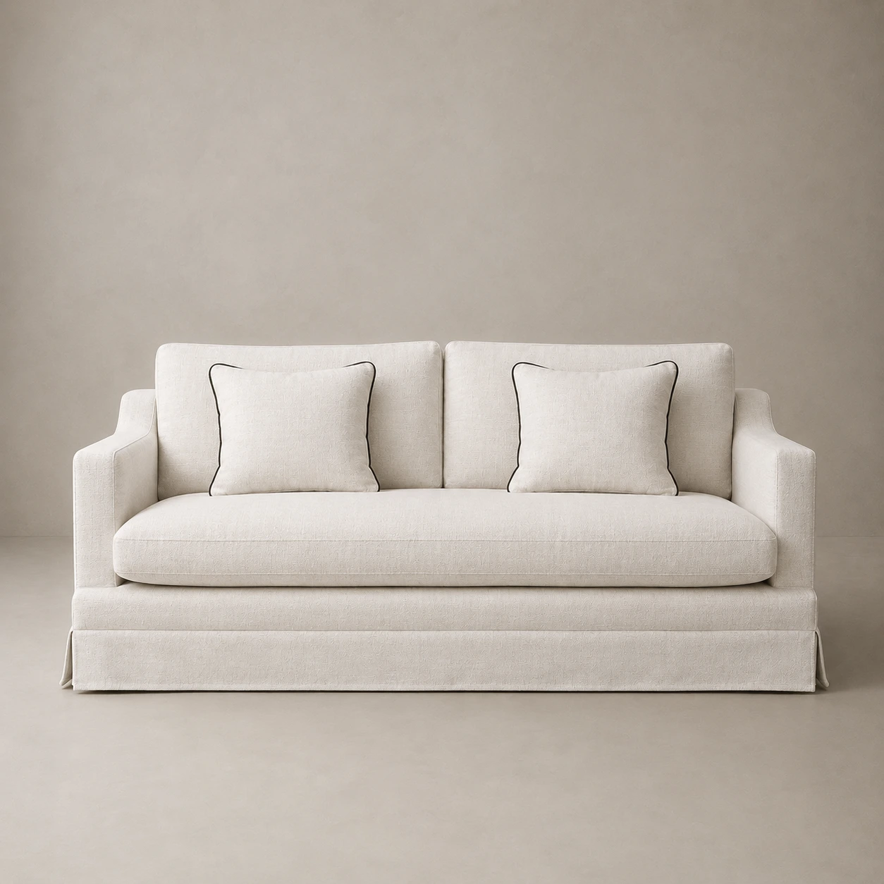 orlando sofa 195 almond skirt background